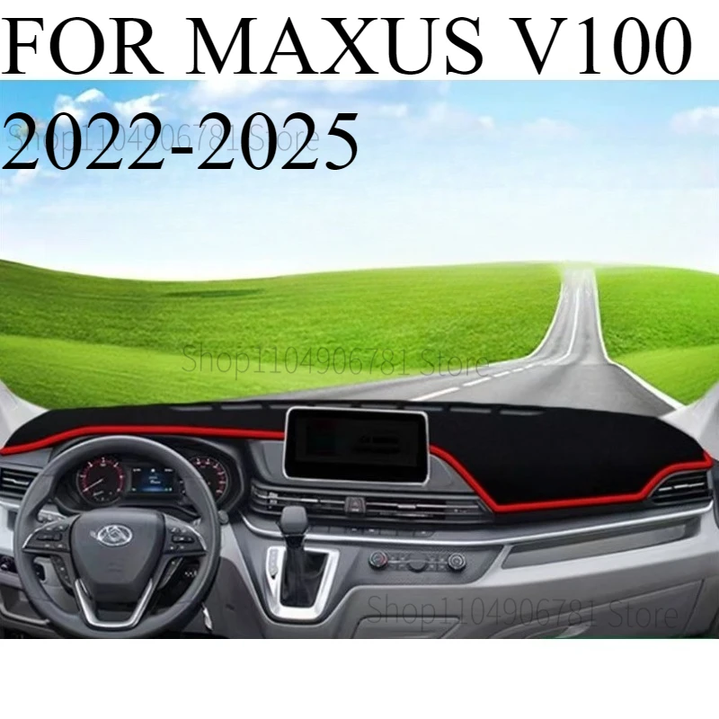 FOR MAXUS V100 2022-2025 Car Dash Mat Dashmat Dashboard  Cover Sun Shade Dash Board Cover Carpet  Accessories