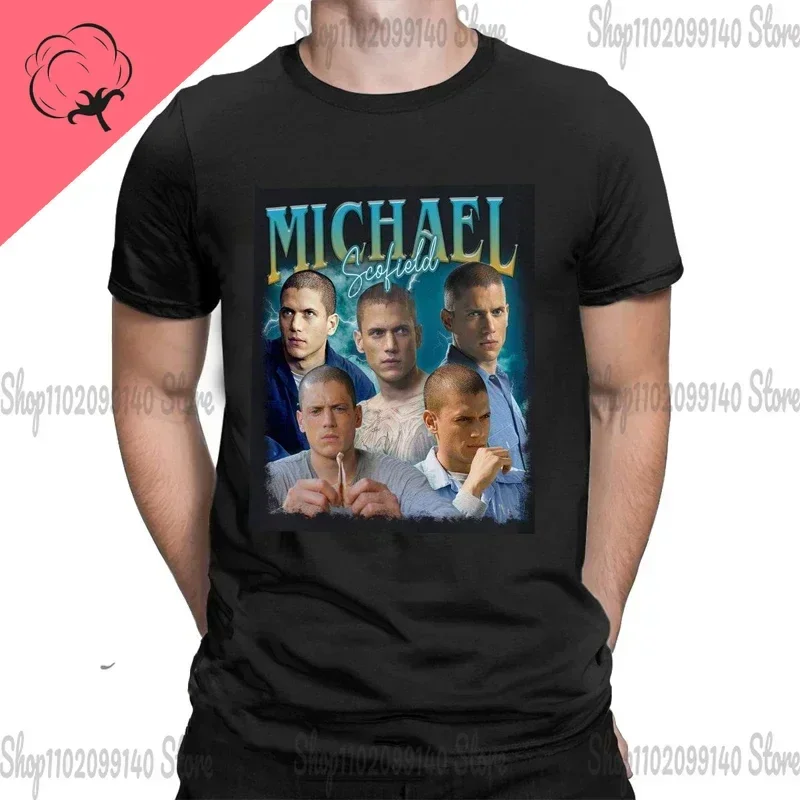 Vintage Michael Scofield t Shirt Michael Scofield Homage Shirt Prison Break Shirt