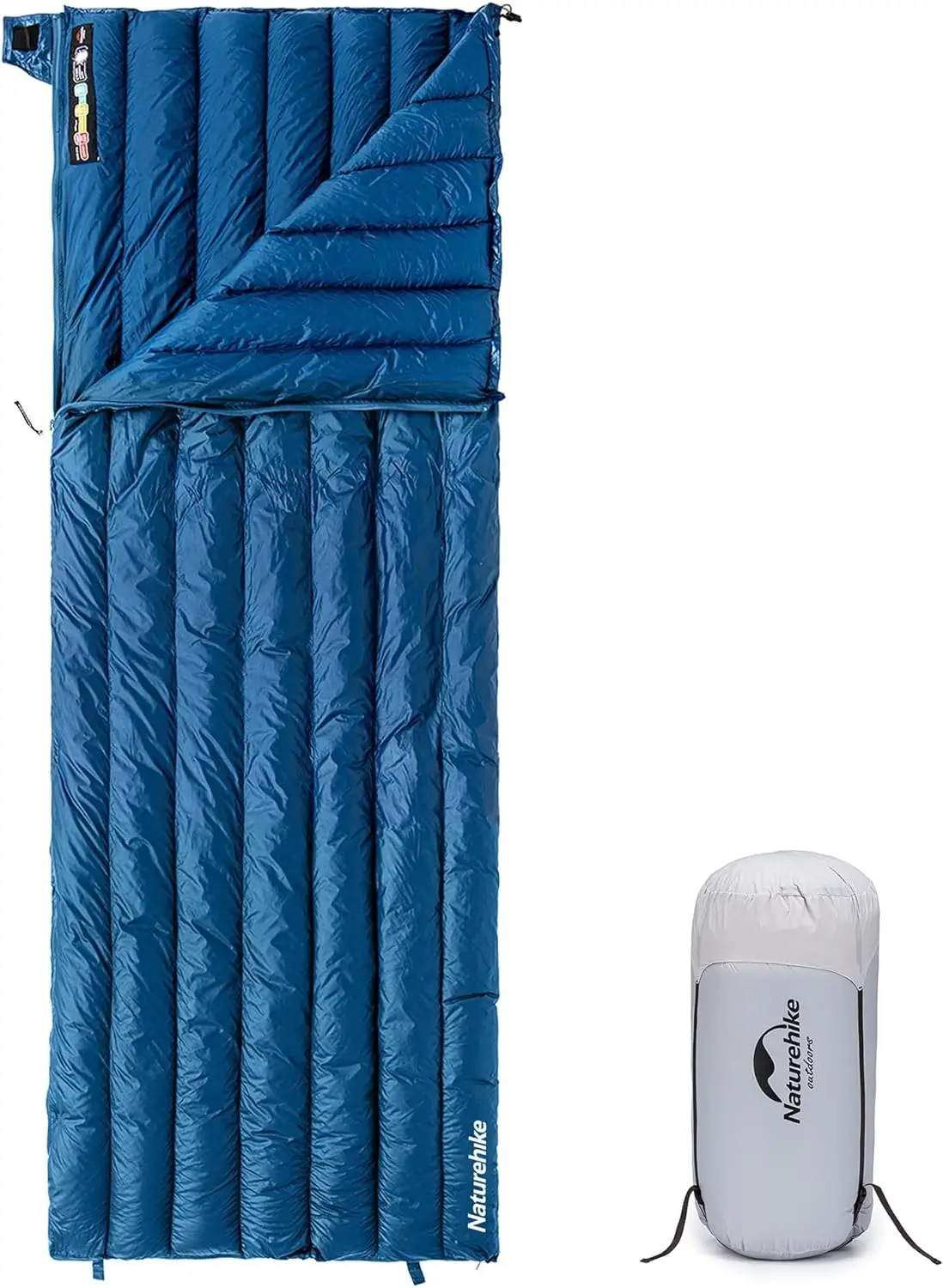 

1.26lbs Ultralight Sleeping Bag, 650/800 Fill Power Goose Down Sleeping Bag