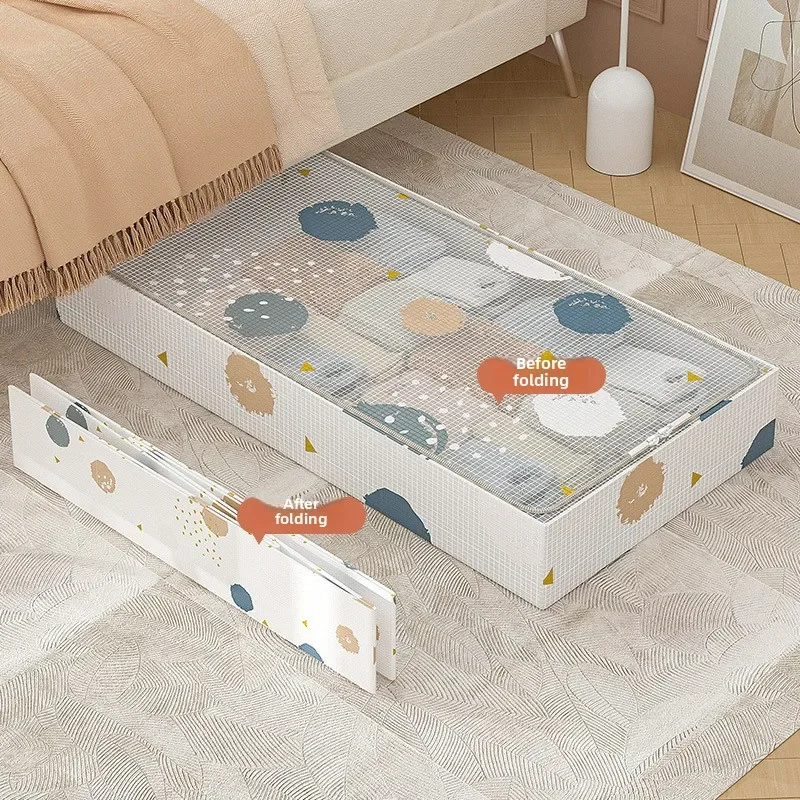 

Underbed Storage Box, Home Clothes Storage, Large Moisture Proof Underbed Organizer, Underbed Storage Quilt Boxes