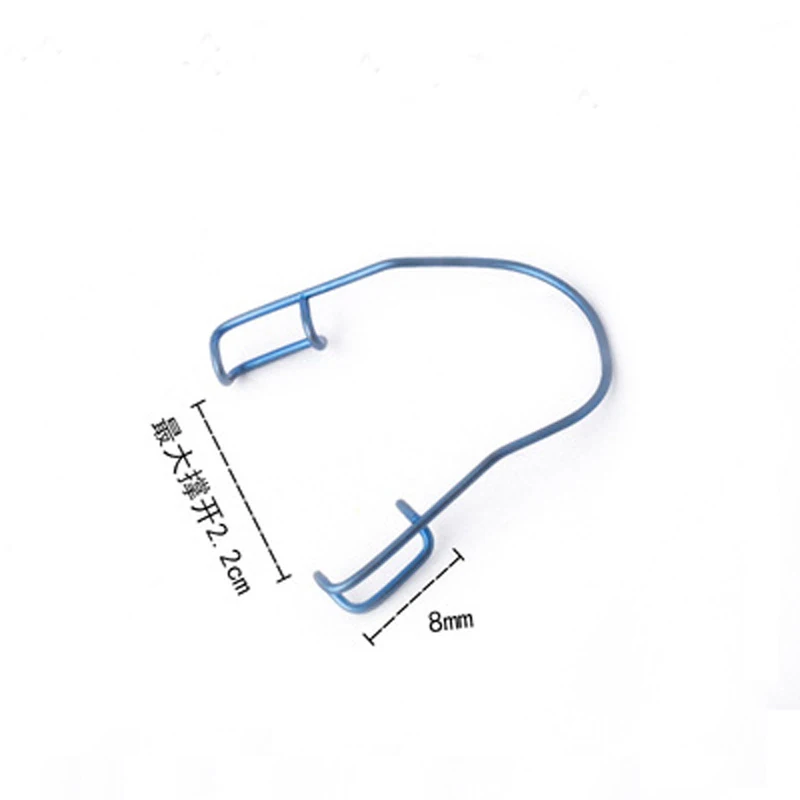 Plástico cosmético dupla pálpebra spinner abridor de pálpebra instrumento microscópico oftálmico fio de aço fio de titânio redondo ferro criança
