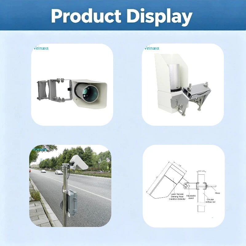 DSC3013 Runway Non Invasive Remote Road Surface Sensor Non Contact Road Condition Sensors for Traffic