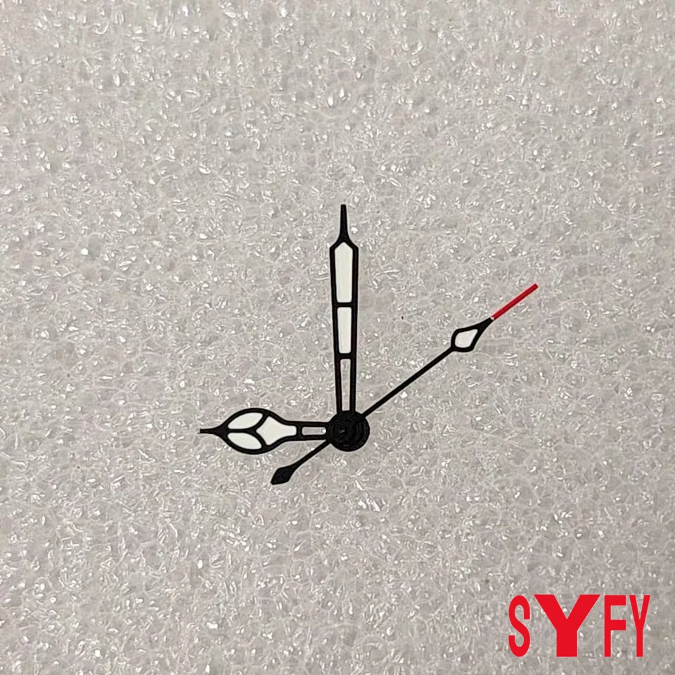 Green Luminous Modified Watch Metal Hands With Silver/Gold Borders Suitable For NH35/NH36/4R/7S SEIKO Movement Watches Pointers