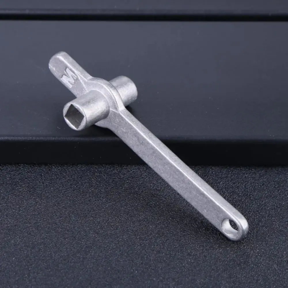 Stainless Steel Radiator Key Metal Construction Efficient Heating Radiator Vent Key Essential Tool 5Mm Hole Core