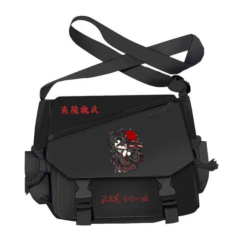 애니메이션 게임 Mo Dao Zu Shi Grandmaster Of Demonic Cultivation Teens 메신저 크로스 바디 숄더 백 학교