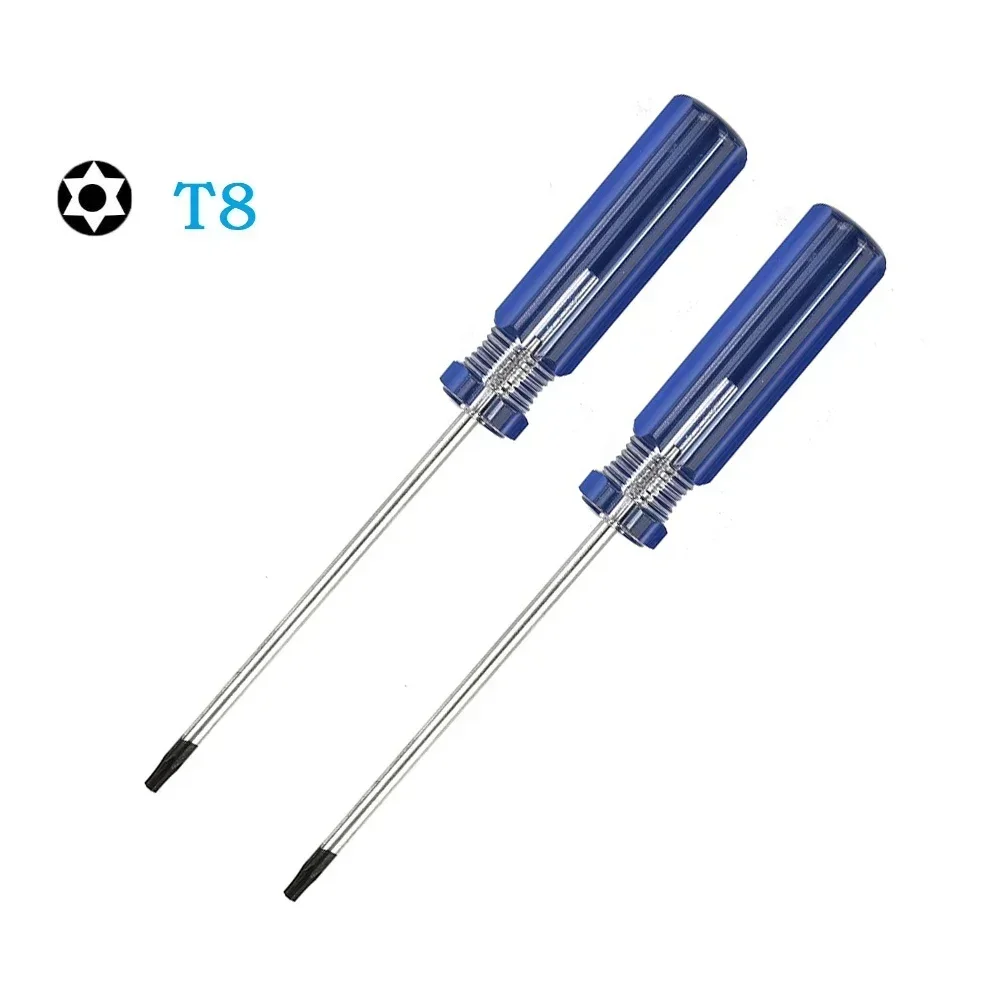 2PCS T8 T10 Precision Magnetic Screwdriver For Xbox 360 Wireless Controller Household Basic Anti Slip Manual Screw Drive Tool