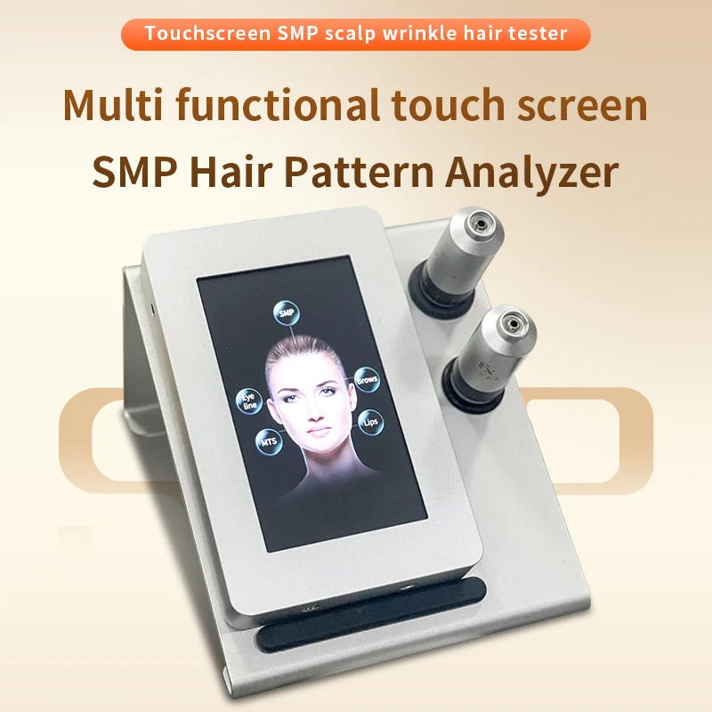 Multi function touch screen SMP hair texture meter lip, eyebrow and eyeliner MTS