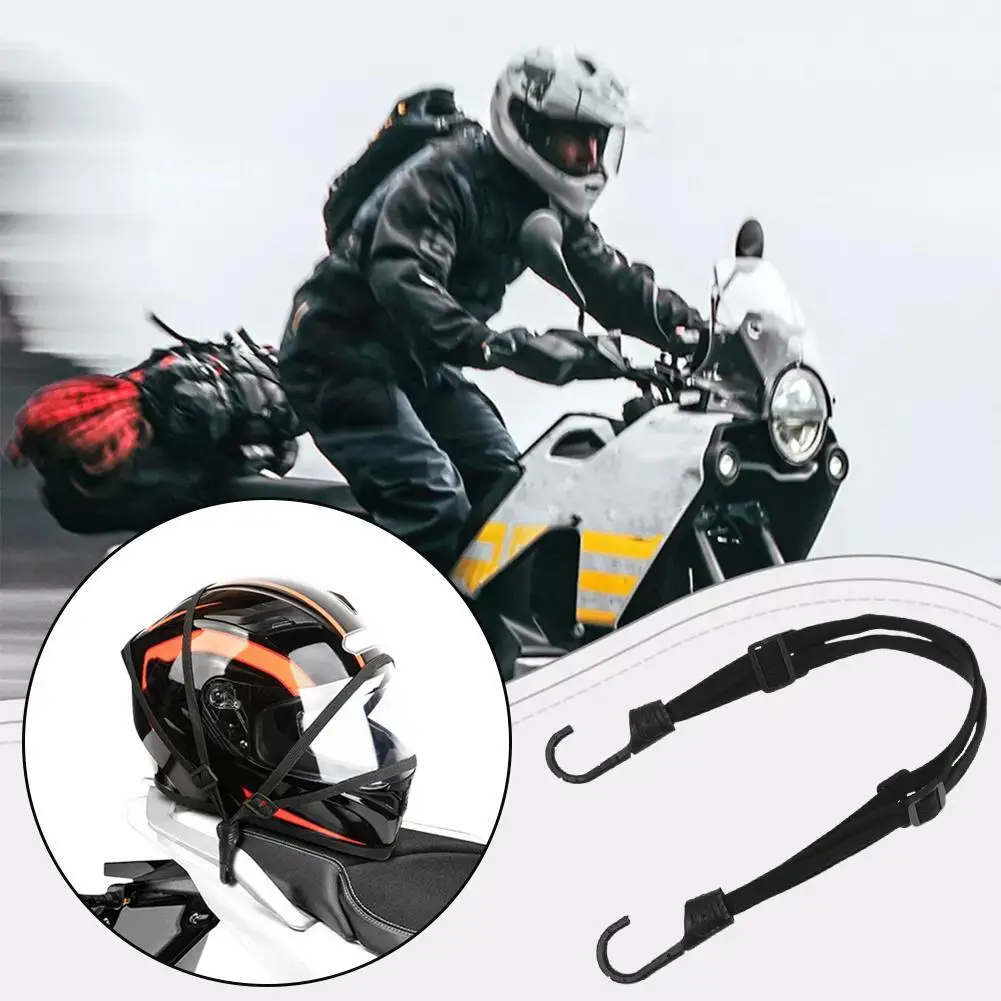 60cm/90cm Motorcycle Bicycle Elastic Binding Strap Multi Functional Adjustable Anti Slip Four-Strand Split Elastic Rope Straps