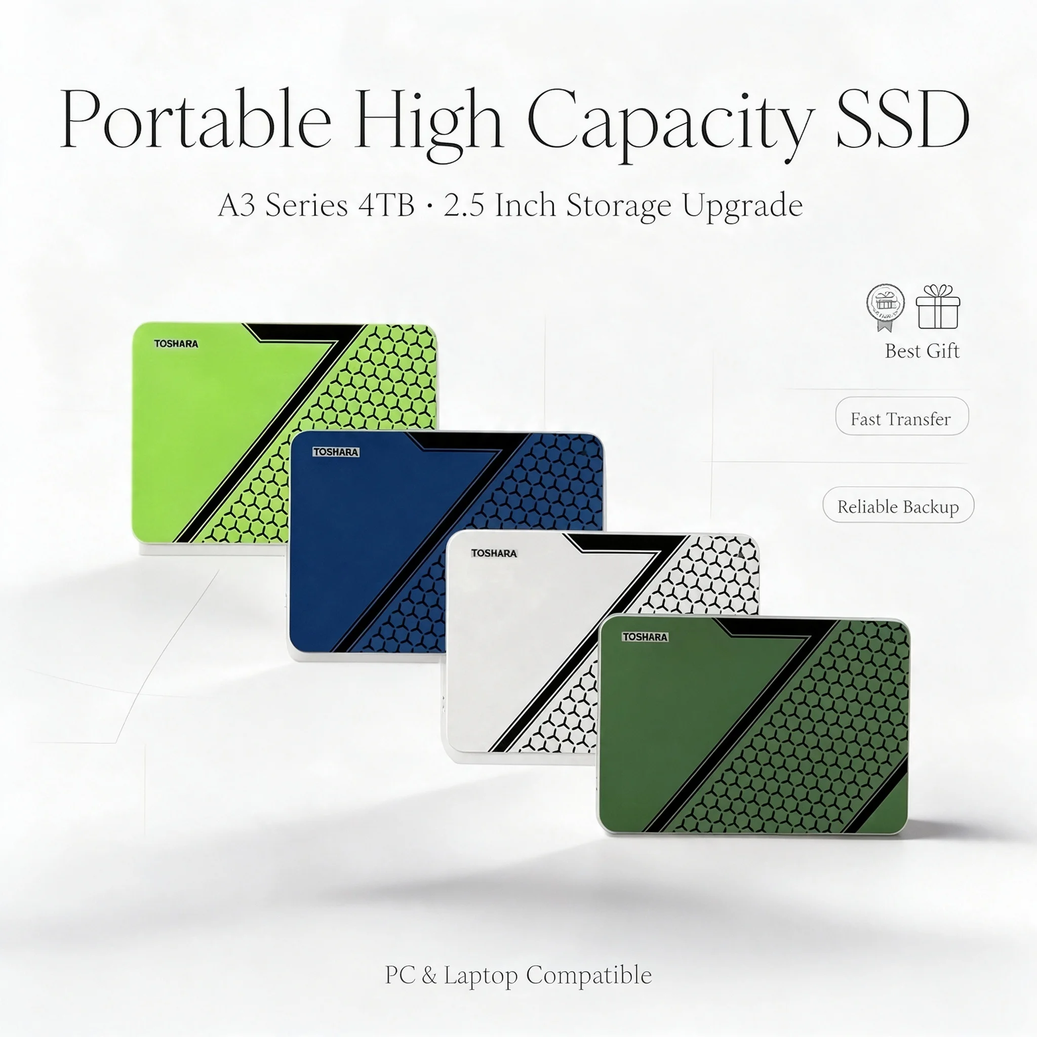 Solid State Disk SSD Internal SSD Hard Drive High Speed 4TB New A3 Series 500GB - 4TB For Laptop Microcomputer Desktop Best