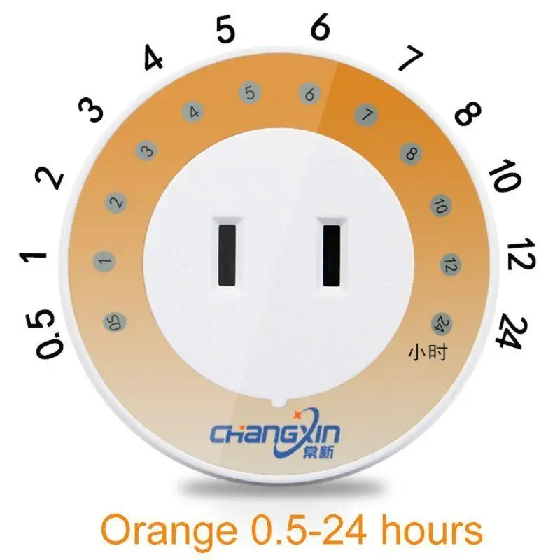 652F دقة عالية مؤقت دائري دقائق/ساعات العد التنازلي لمقبس تبديل الوقت للمنزل #1