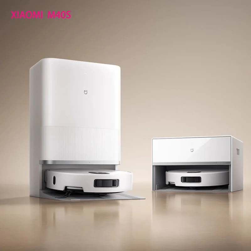 

XIAOMI MIJIA M40S Полностью автоматическая бытовая машина для подметания и мытья полов, автоматическая уборочная машина
