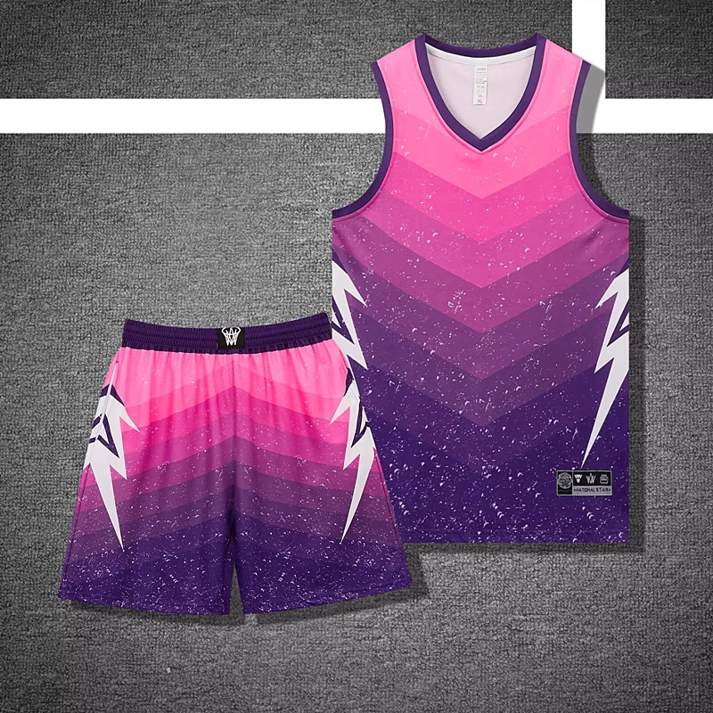 Basketball Sportswear Suits Breathable Outdoor Running Sport Shirts Tops Shorts Fitness Quick Dry basketball Sportswear