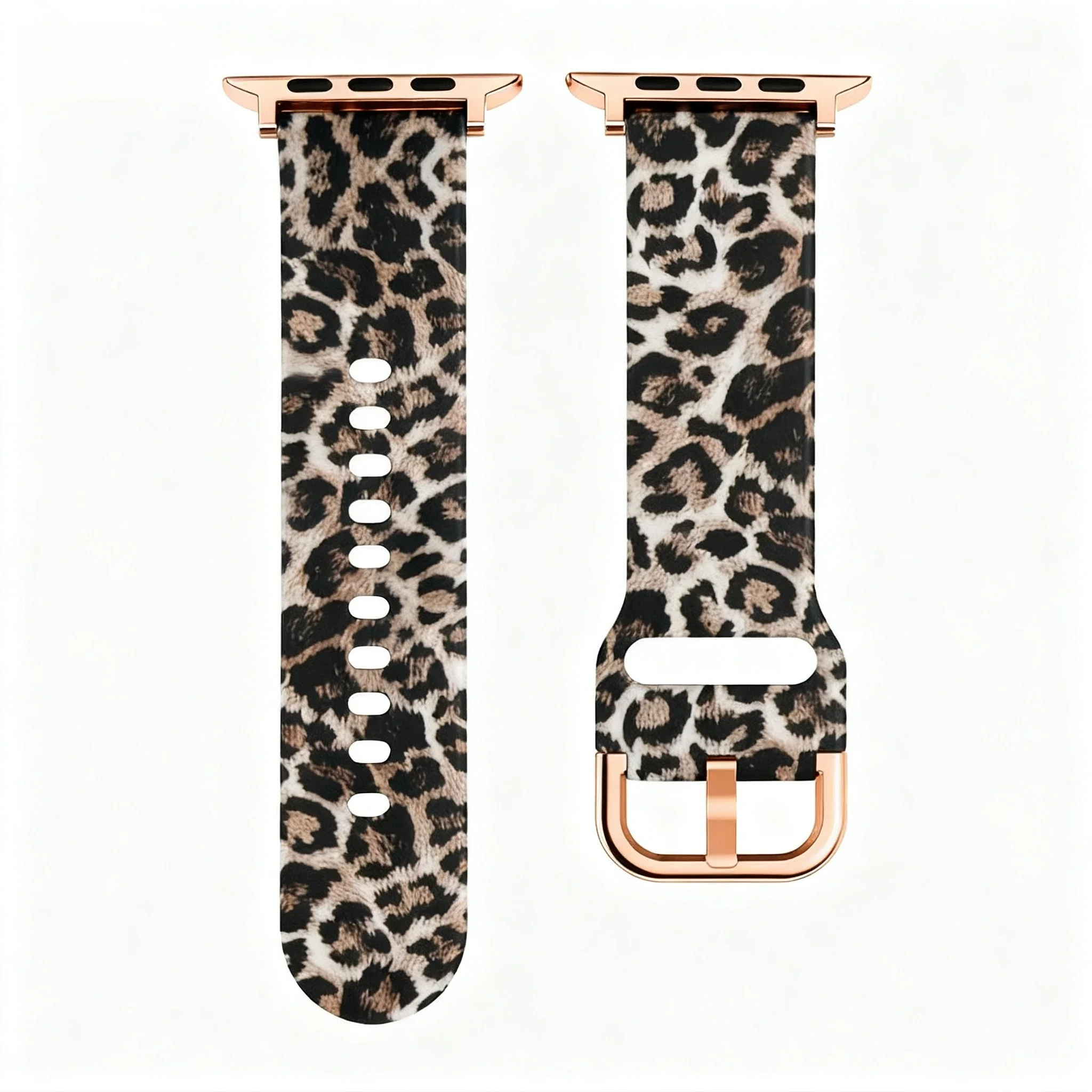 Bracelet for Apple Watch Band 46mm 42 45 41 44 40 49 38mm Printed Silicone Strap for iWatch Series 12 11 10 9 8 7 6 5 4 Ultra 2