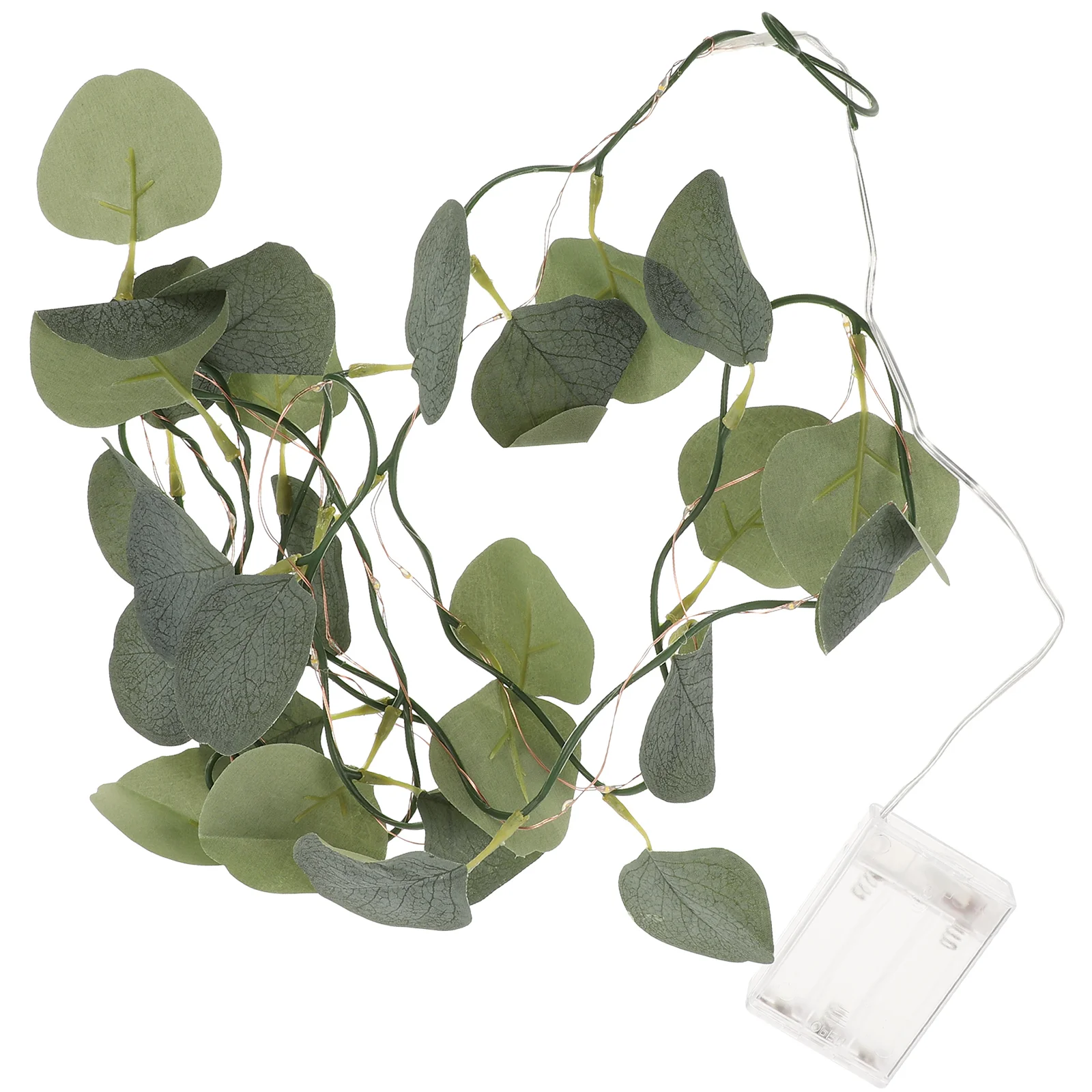 

Flower Garland Eucalyptus Leaf Lamp Lights for Bedroom Vine Decorate Decoration Vines with Decorative