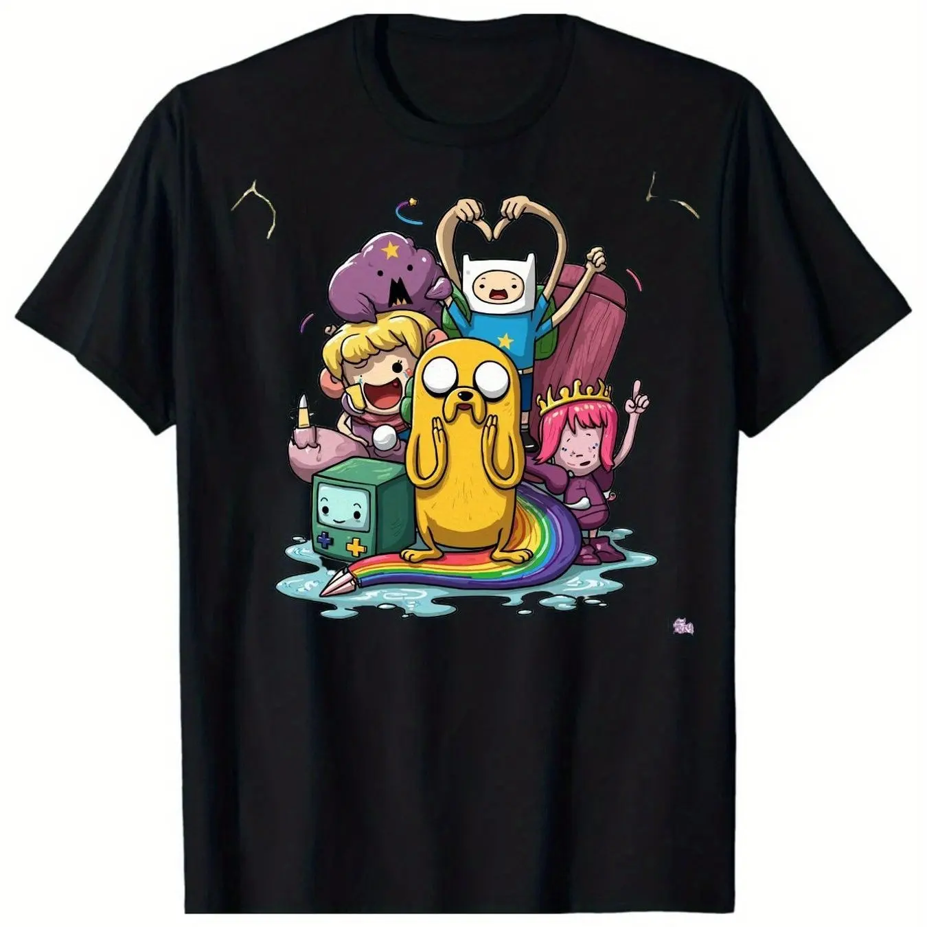 

Adventure Rag Graphic Printing Summer Autumn Winter Cotton Men and Women T-shirt Short Sleeve Luxury Outdoor Sports Brand
