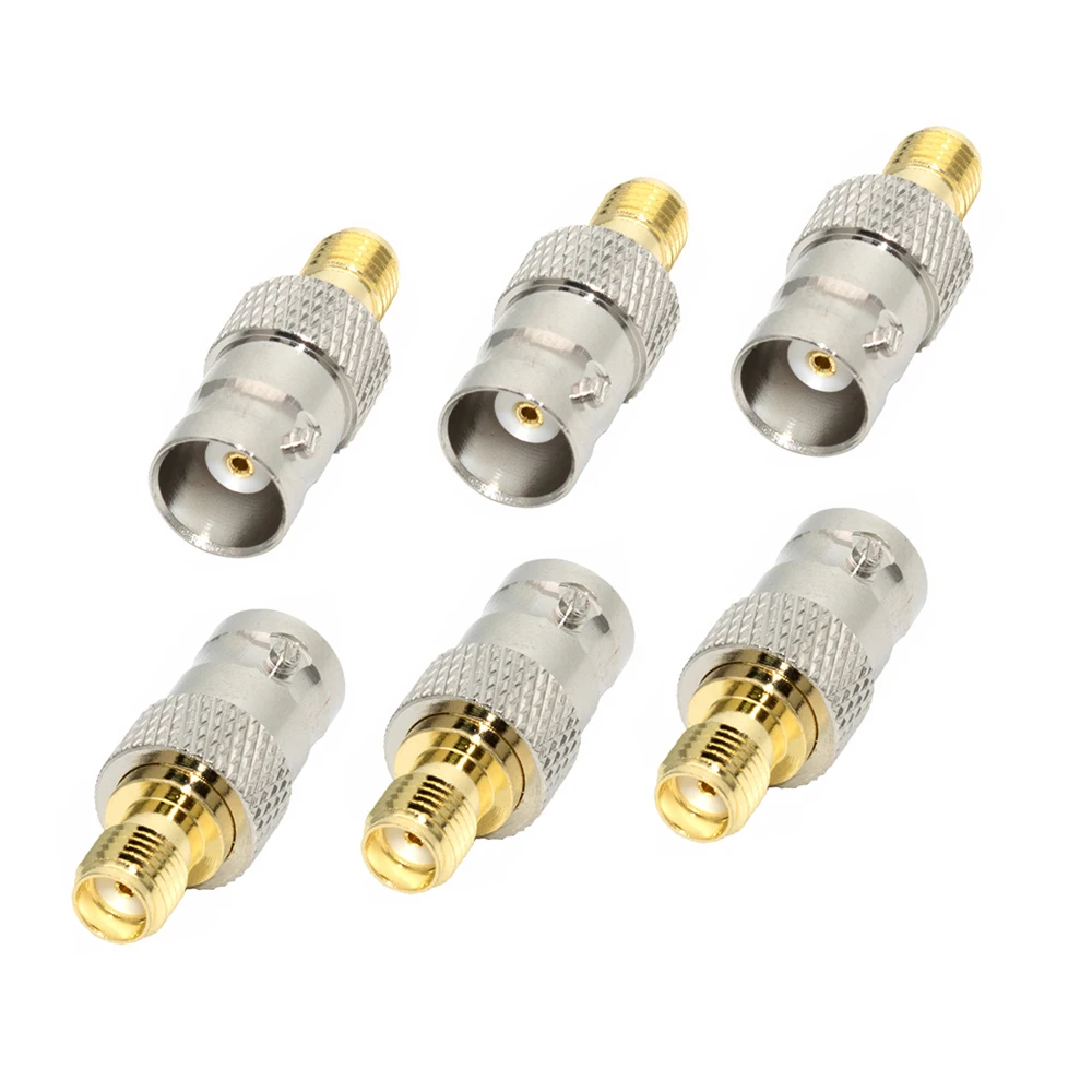 1pcs RF Coaxial Connector BNC/SMA-KJ Adapter Suitable for Walkie Talkie Hardware Adapter