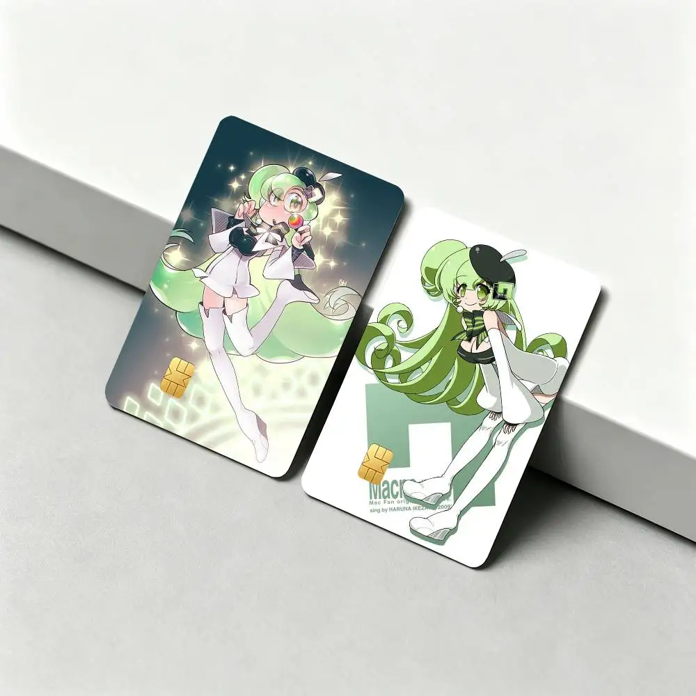 V-ocaloid M-macne nana 4pcs 1Set Film Skin for Debit Credit Bank Visa Card Decal Cover