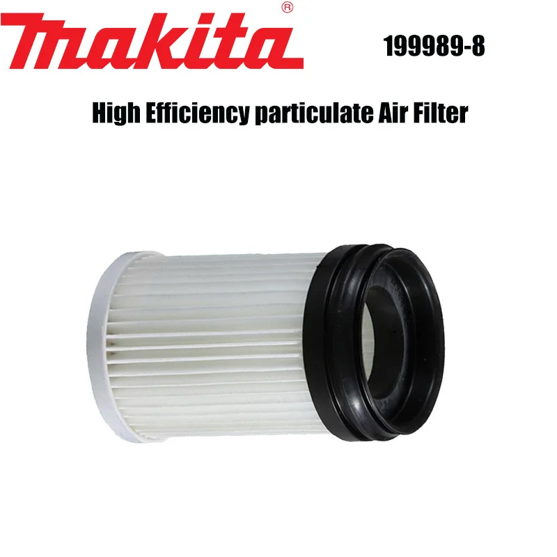 Makita-colector de polvo recargable, cápsula de 199989-8, accesorios de recolección de polvo, filtro HEPA de alta eficiencia