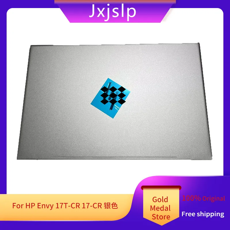 Jxjslp قطع غيار الكمبيوتر المحمول مخزن جديد الأصلي ل HP Envy 17-CR 17T-CR الفضة LCD الغطاء الخلفي الغطاء العلوي AM3RV000110 N13573-001