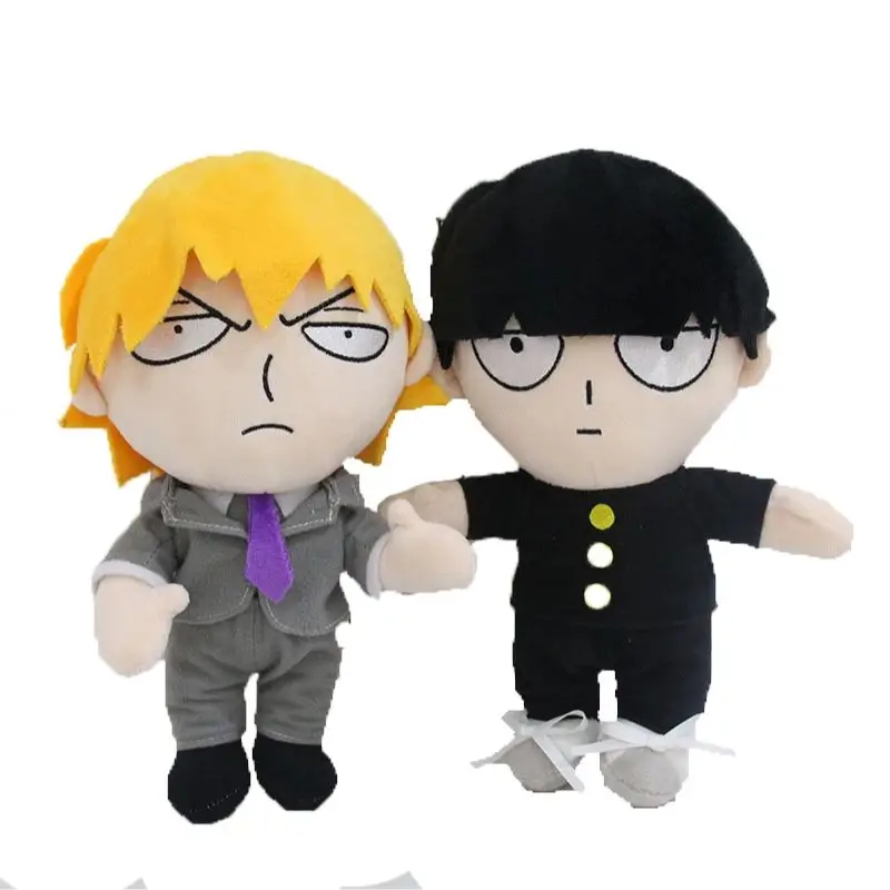 26CM Game Mob Reigen Plushie Toy Cartoon Soft Stuffed Dolls Cosplay Props OMORI Something Plush Doll  Xmas Birthday Cute Gifts