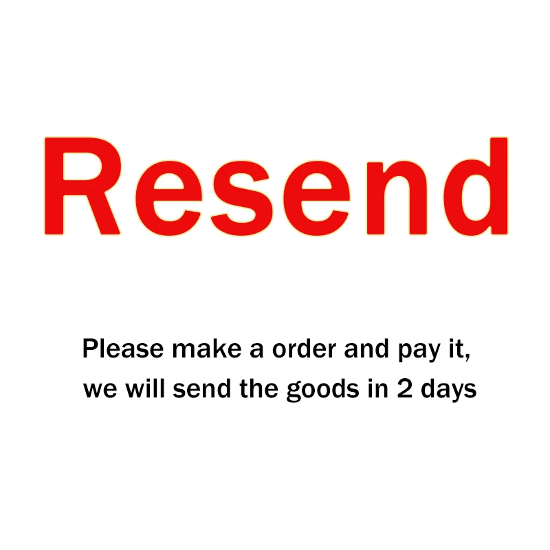 Renvoyer ou compenser la différence, aucune commande sans approbation du service client!