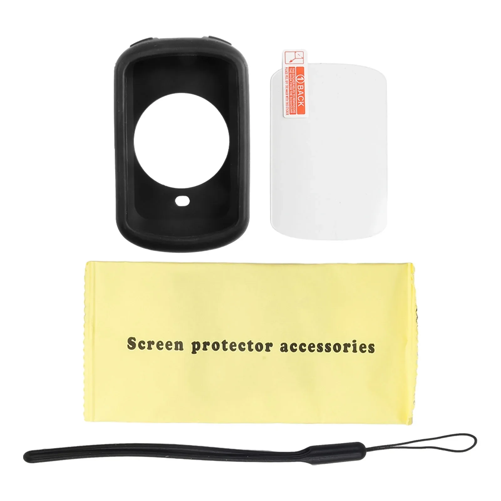 AAAAABicycleComputerCoverFor-Garmin Edge 830 GPS Bike Computer Silicone Case Protective Cover Anti-drop Anti-scratch Case + Film