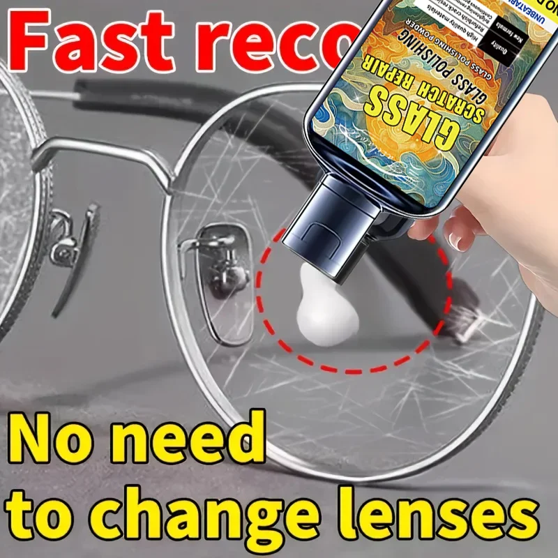 NEW Eyeglass Scratch Repair Cream-Eyeglass Lens and Frame Scratch Polish,Lens Scratch Polishing,Buffing,Suitable for Eyeglasses