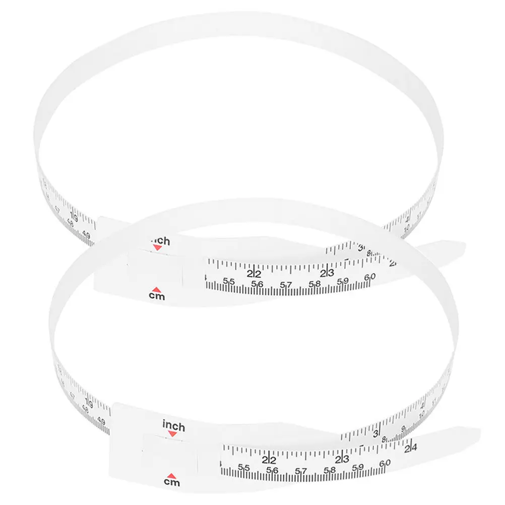 

2Pcs Head Measuring Tapes PP Material Soft Tape Measure Body Arm Measuring Tool Accurate Data Suitable for Child Body