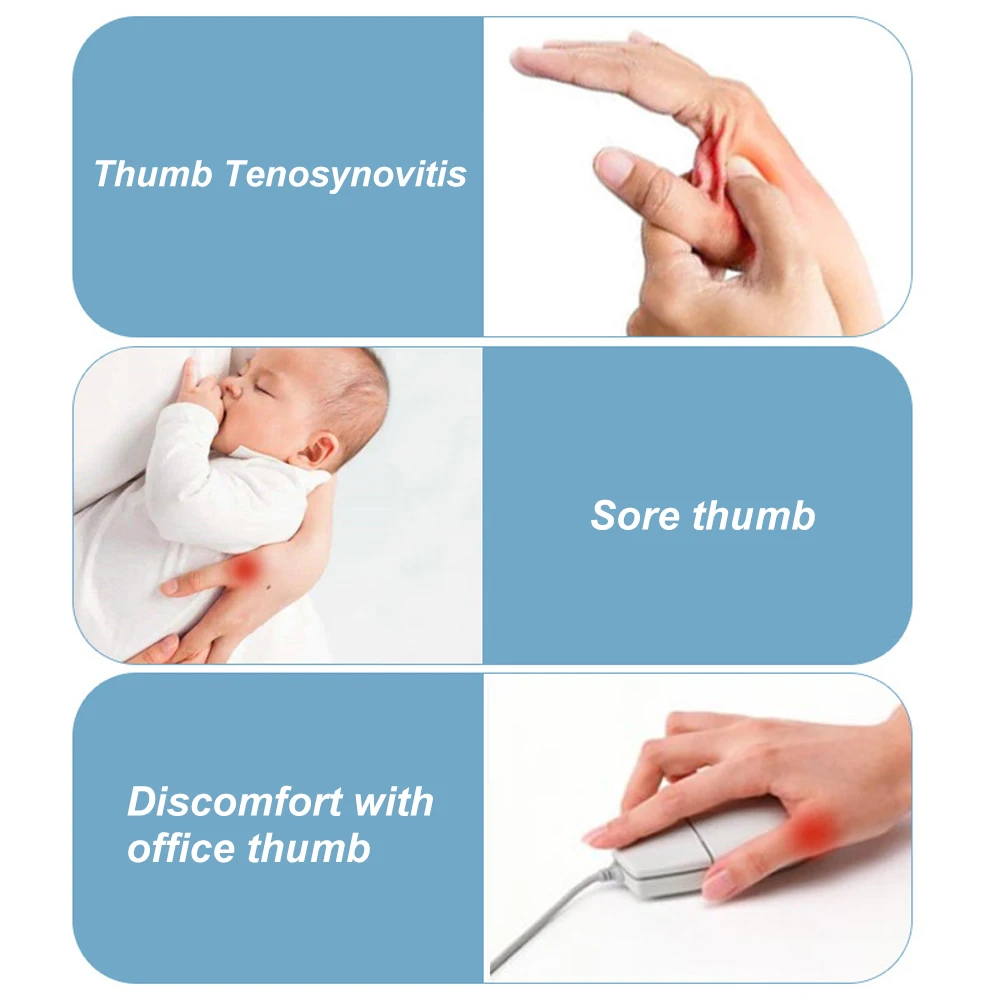 Thumb Sprain Finger Guard Wrist Rehabilitation Ultra-thin Tendon Sheath Mouse Thumb Strain Sheath Joint Pain Relief Hands Care