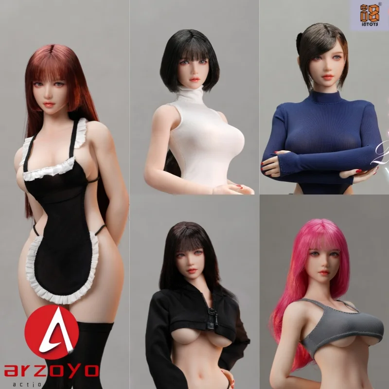 

I8TOYS I8-H007 1/6 YUKI 2,0 подвижные глаза голова лепка резьба модель подходит для 12 дюймов женщина-солдат фигурка тела куклы
