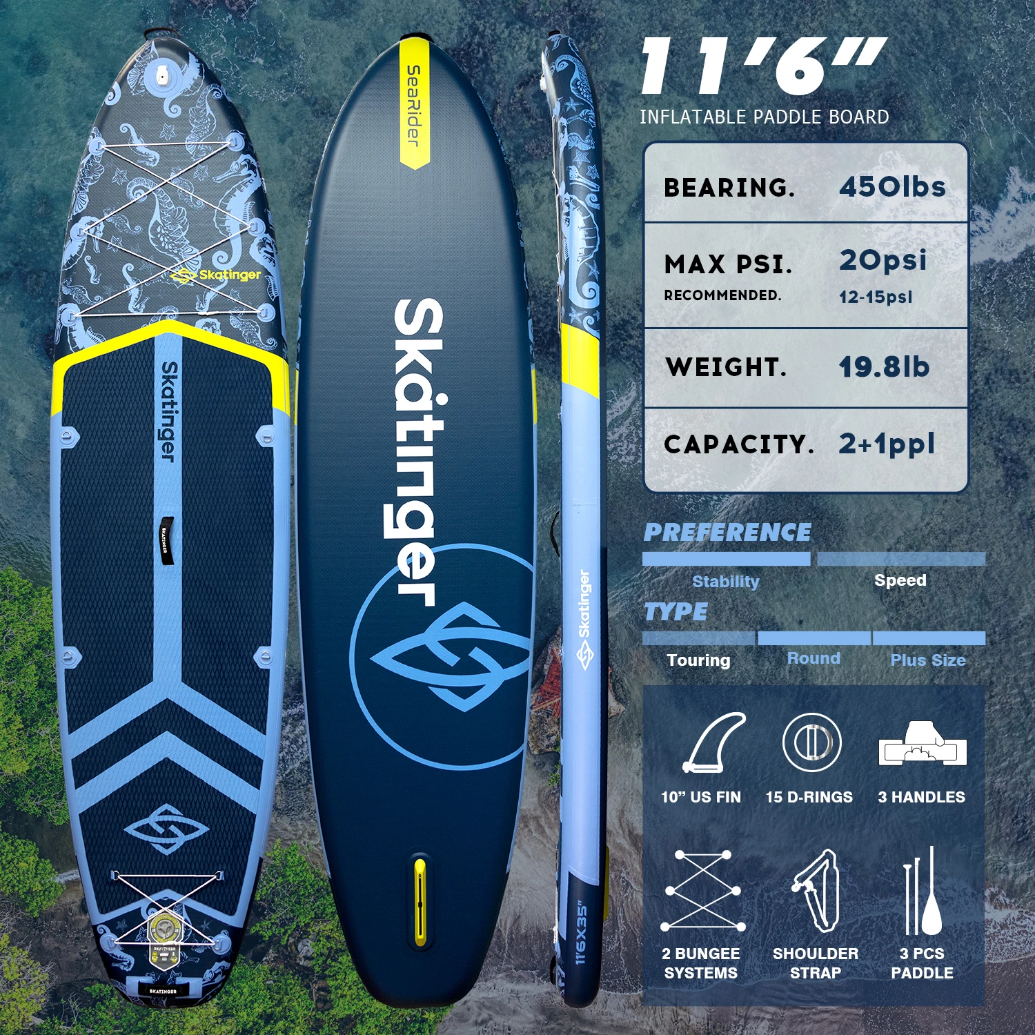 For Wholesale Drop Stitch Material Inflatable Stand Paddle Board Surfboard Surf Gonflable Board for Waterplay Surfing