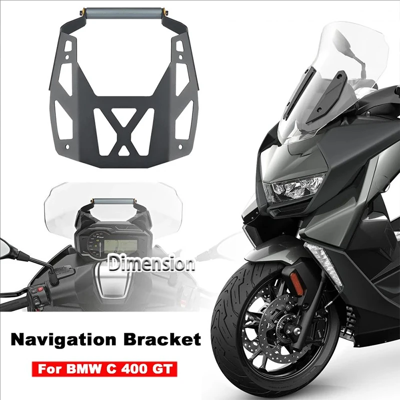 

Accessories Phone Stand Windproof Seat Navigation Stand GPS Smartphone Stand For BMW C 400 GT C400 GT 12MM diameter