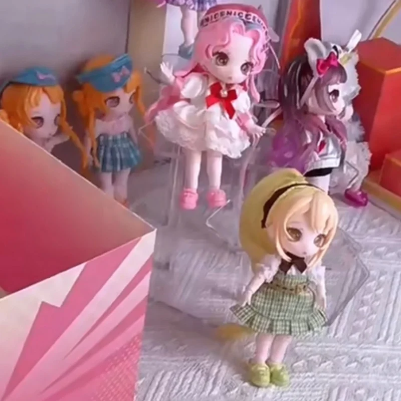 

В наличии кукла Maytree слепая коробка 1/8 BJD 14 см OB11 Коллекционная милая фигурка животного, настольный орнамент, модель, коллекция подарков на день рождения