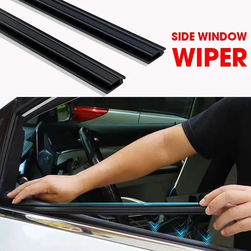 

2PCS Car Driver/Passenger Side Universal Window Wiper Blade Multifunctional Windscreen Water Fog Removal Wipers Auto Accessories