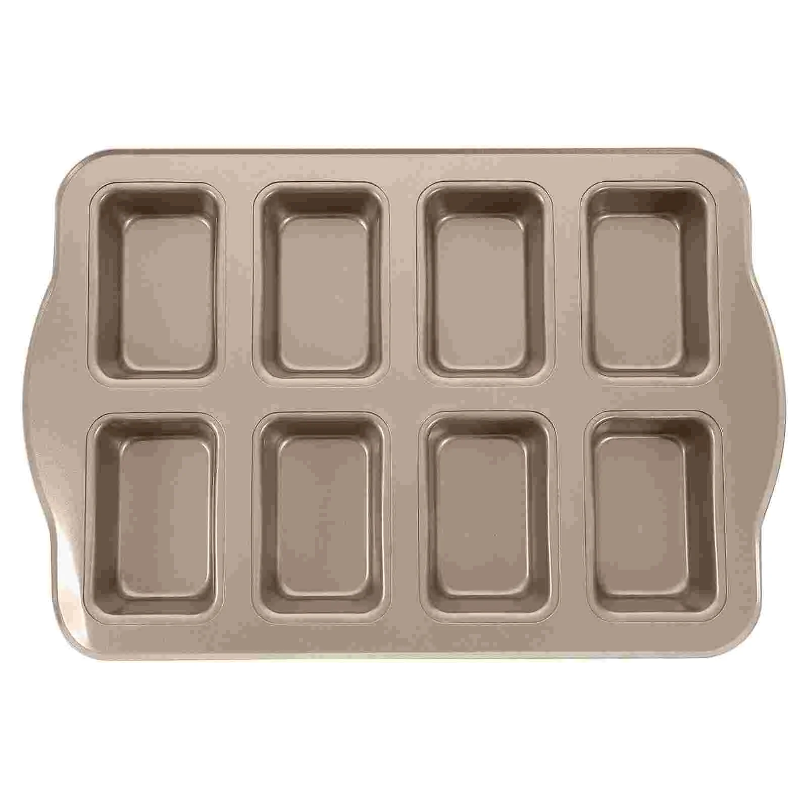 

Sturdy Carbon Steel Loaf Pan Mini Baking Tin Square Muffin Tin Cake Mold Heat Resistant Versatile for Breakfast Tea