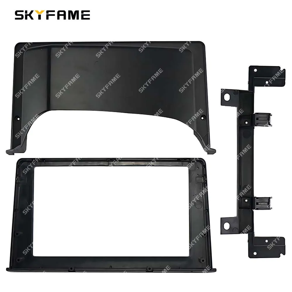 SKYFAME Car Frame Fascia Adapter Canbus Box Decoder Android Radio Dash Fitting Panel Kit For BMW 1 Series F20 F21 F22