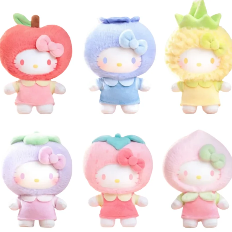 

Sanrio Characters Blind Box Hellokitty Fruity Paradise Series Anime Peripheral Figure Doll Collection Customized Children Gift