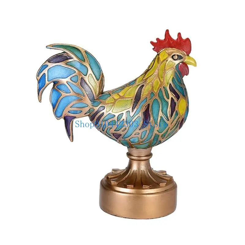 652F Vibrant Animal Series Resin Table Lamp for Eye catching Decoration