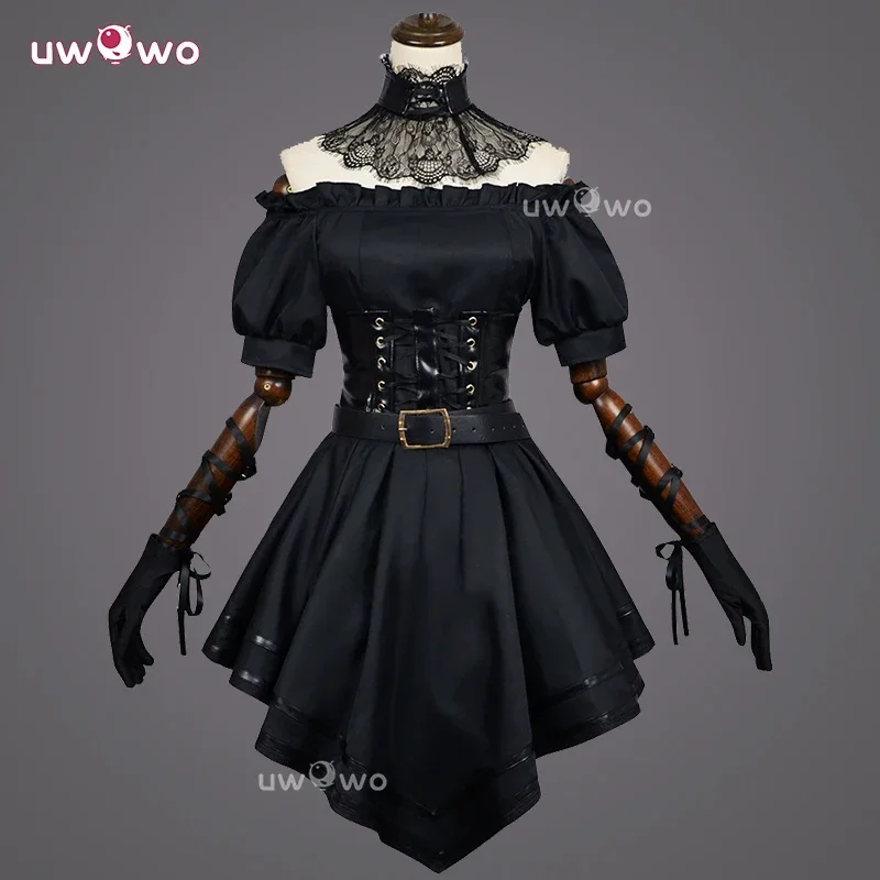 فستان Grok Partner Ani Cosplay الذكي AI Virtual Girlfriend Gothic Girl Dress Virtual Partner Cosplay