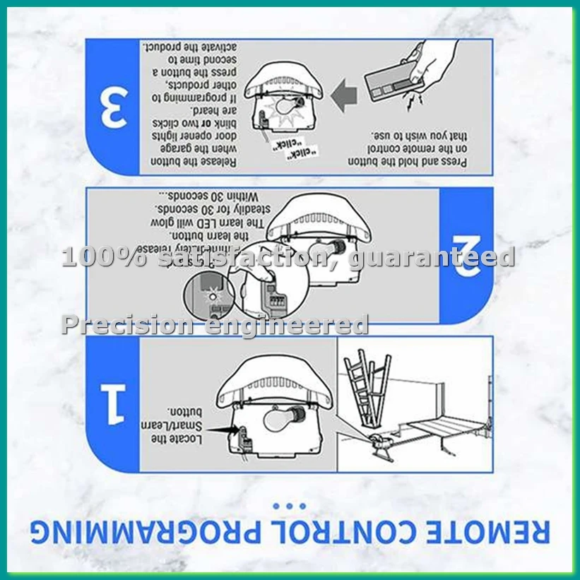 

10PCS Universal Garage Door Remote for // Garage Door Opener Remote-VVNB