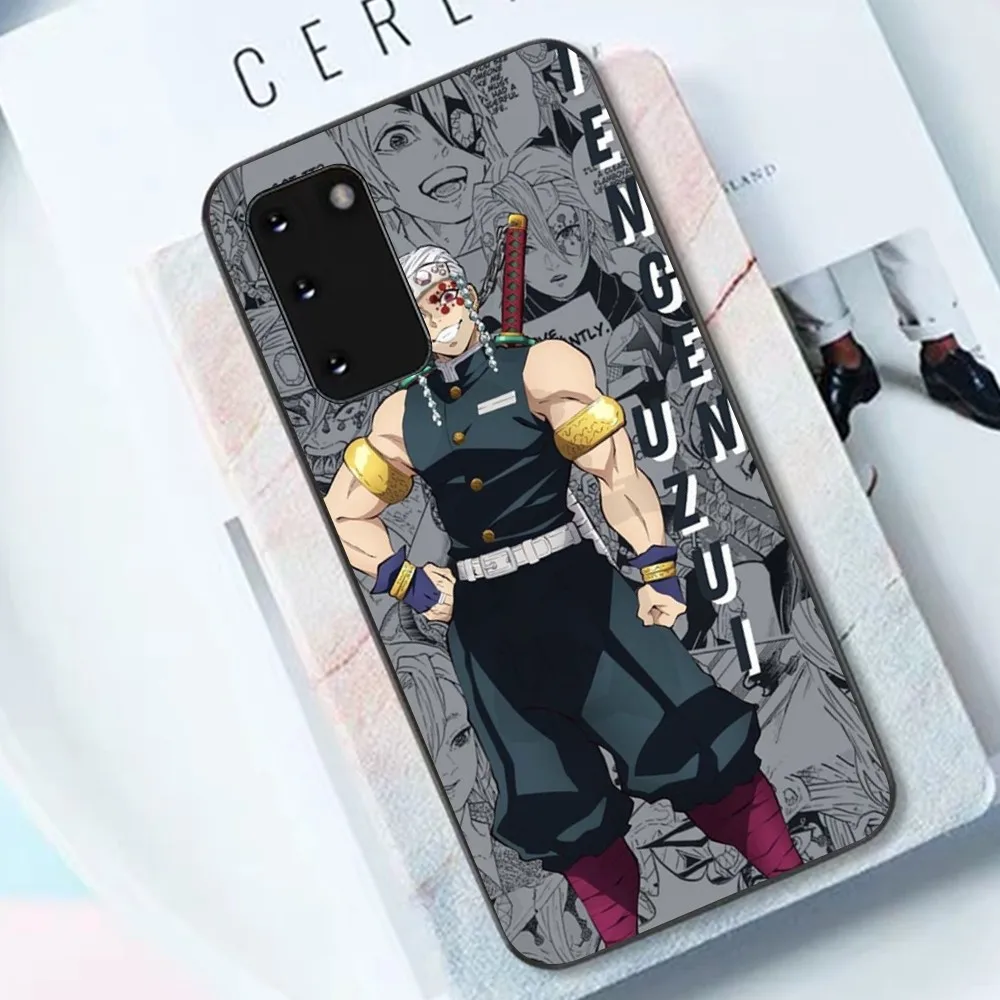 Demon Slayer Uzui Tengen Phone Case For Samsung S 9 10 20 21 22 23 30 23 24 Plus Lite Ultra FE S10lite Fundas