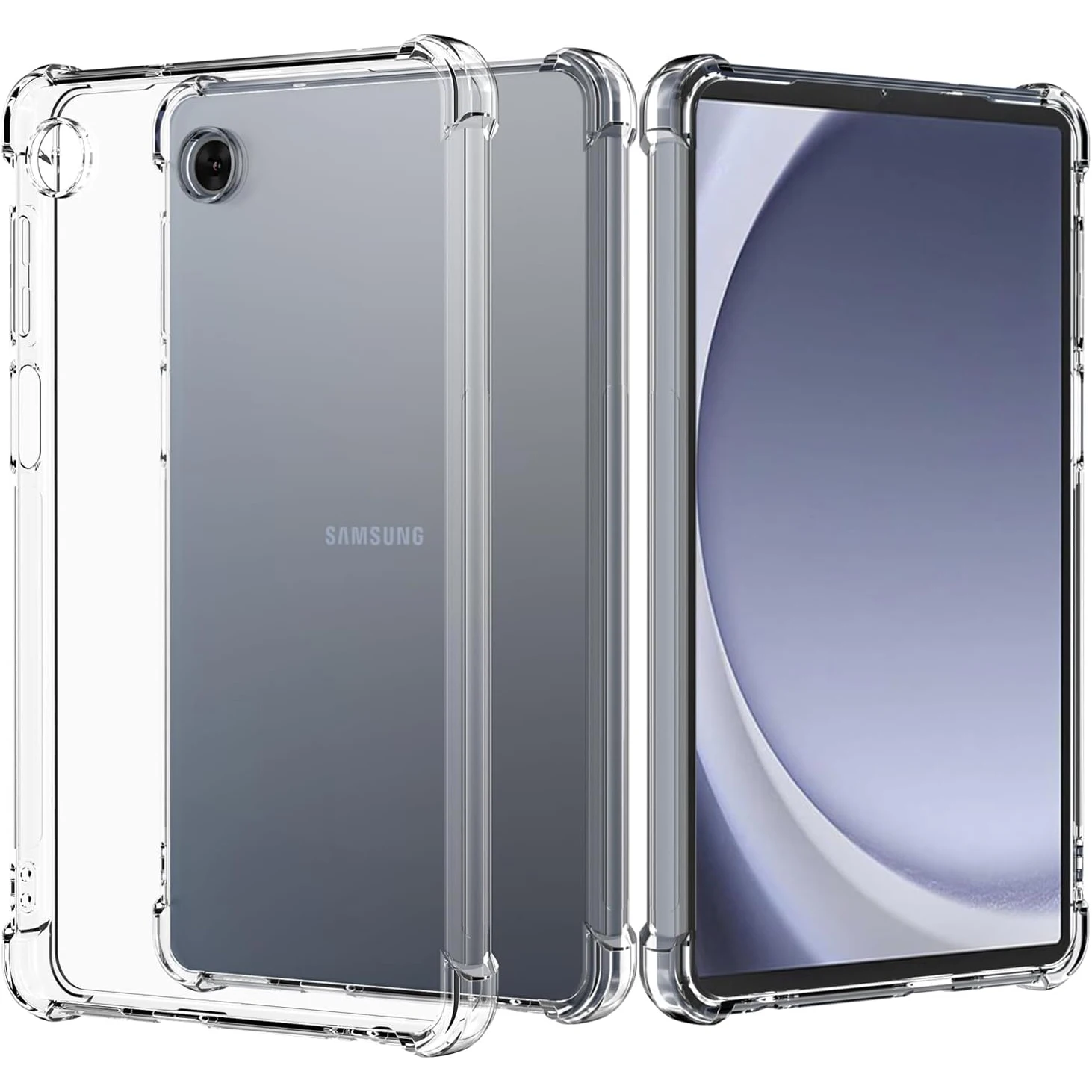 Dla Samsung Galaxy Tab A9 2023 8.7 ''X110 przezroczysta obudowa elastyczna miękka TPU przezroczysta osłona ochronna Tab A9 Plus 11'' SM-X210