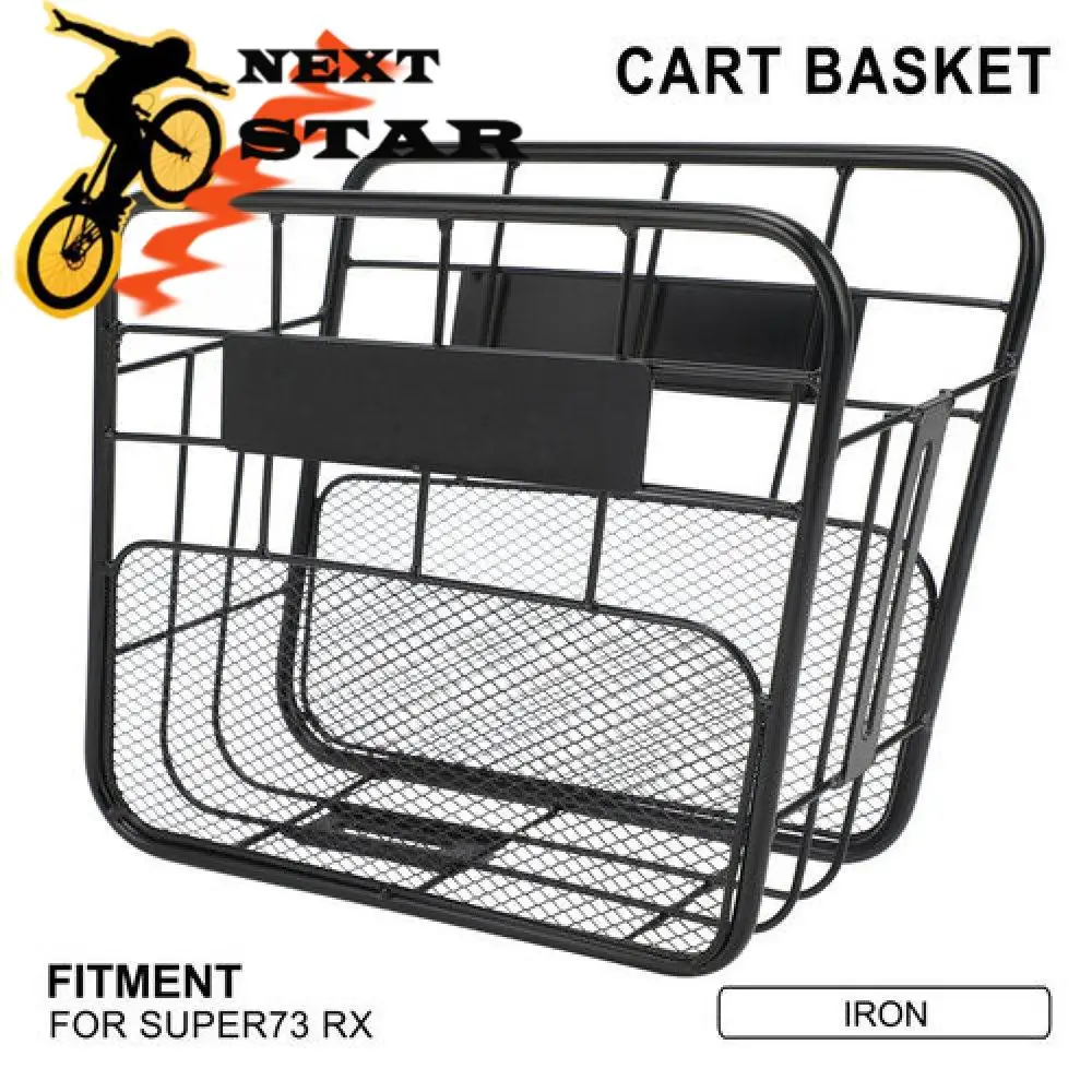 

Motorcycle Basket Handlebar Basket Waterproof Storage Carrier Hanging Cargo Rack For SUPER73 SUPER 73 RX