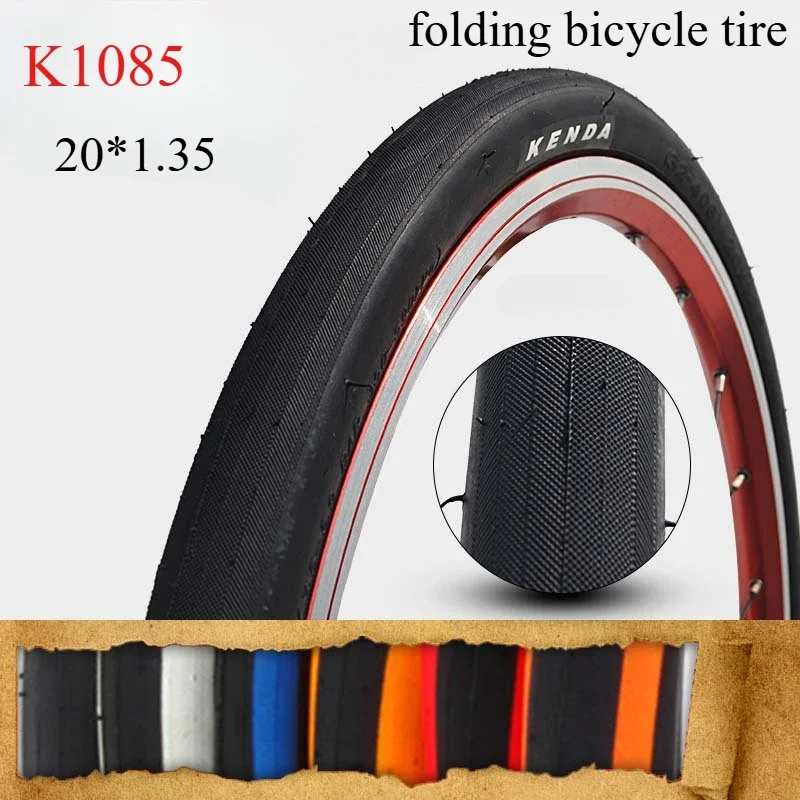 20x1.35 60TPI mountain bike tires K1085 folding bicycle tire MTB 20er ultralight cycling tyres pneu 50-85 PSI