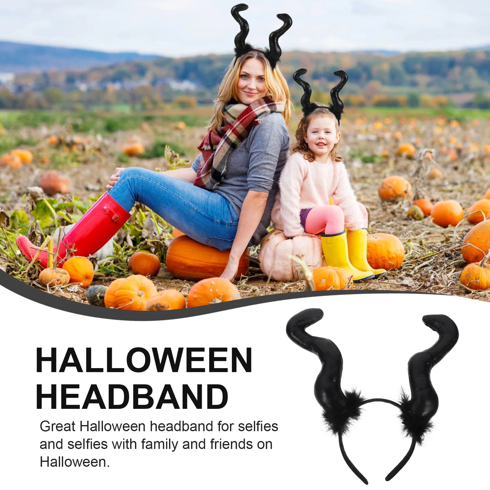 

Ox Horn Headb Lightweight Comfort Halloween Party Masquerade Carnivals Cosplay Decor Universal Size Practical Unique