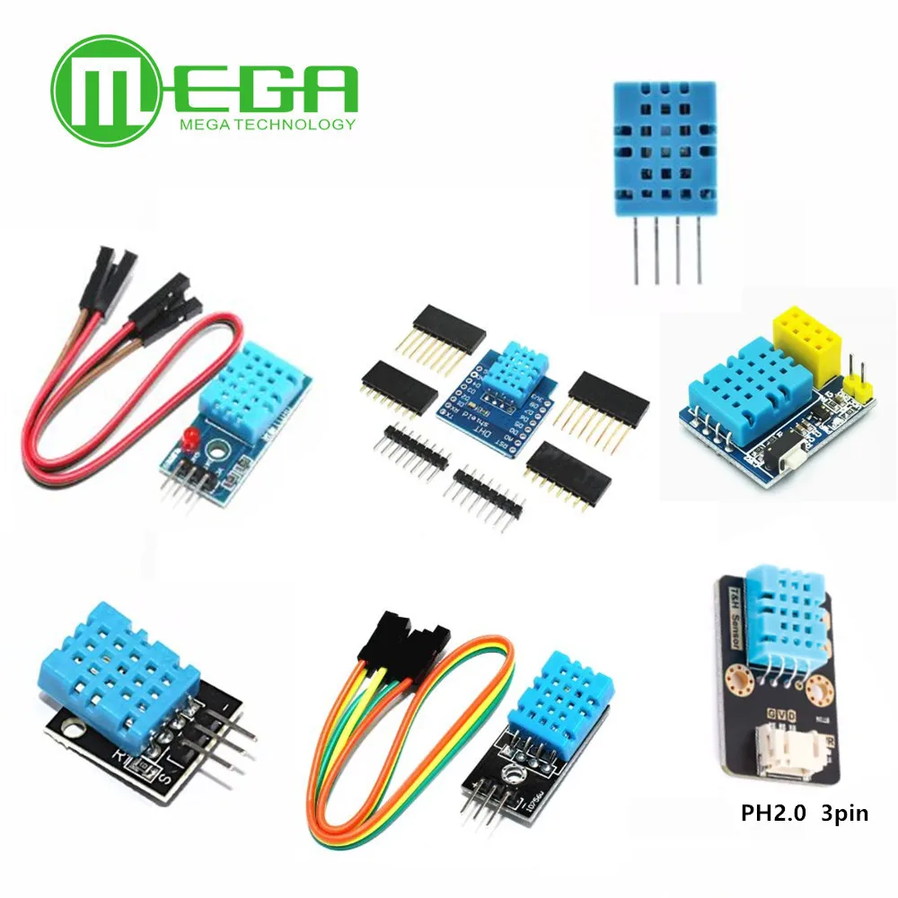 10pcs/lot KY-015 DHT-11 DHT11 Digital Temperature And Relative Humidity Sensor Module