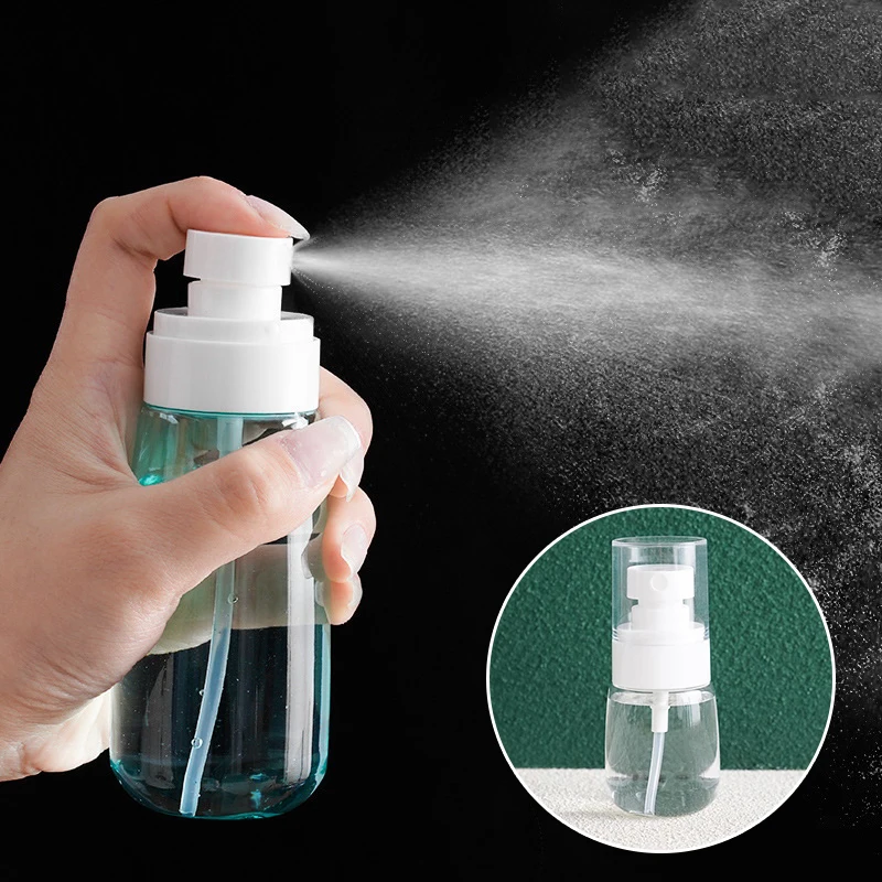 Bottiglie riutilizzabili portatili da 30/60/100 ml Atomizzatore di profumo in plastica trasparente Mini bottiglia spray vuota Accessori da viaggio