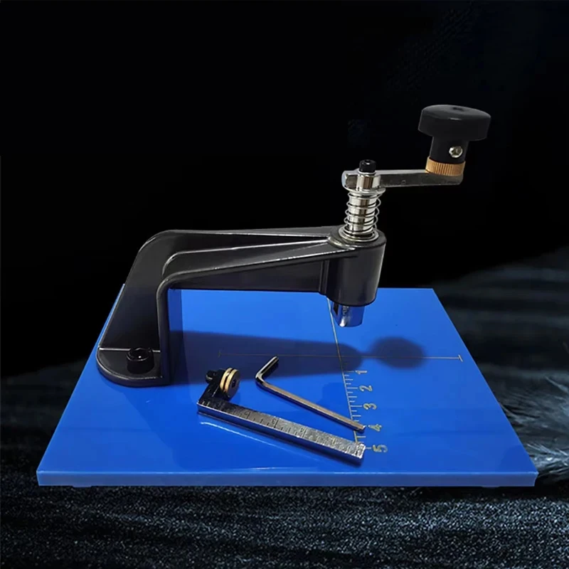Kleines rundes Spiegel-Schneideinstrument, 10–100 mm, Glas, rundes Loch, Legierung, Schneidkopf,