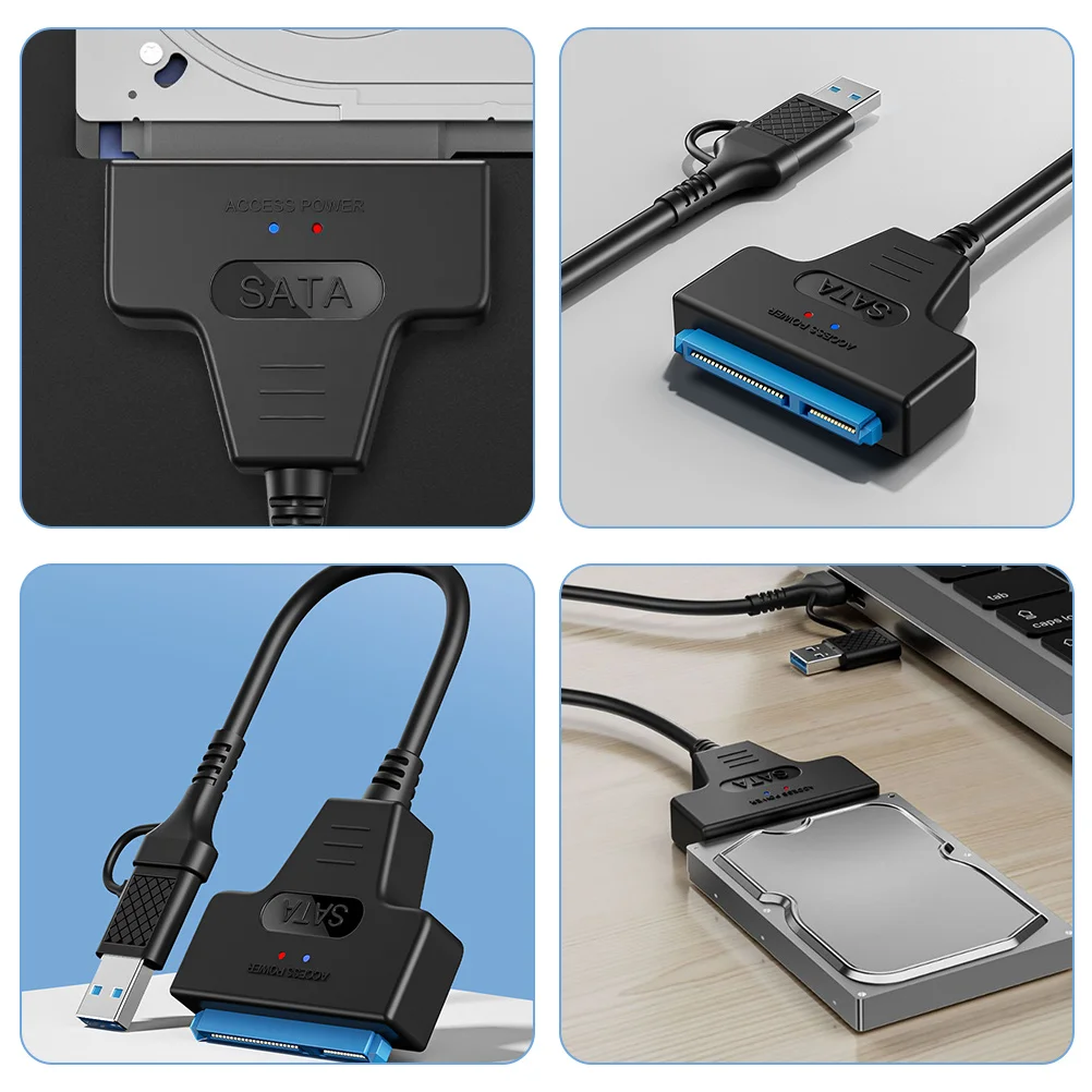 

Type-C to Cable High Speed Data Transfer USB 3.0 Interface Durable Copper PVC Materials Plug and Play Compatible with