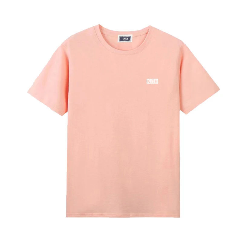 Zomer geëxporteerd naar Japan Koreaans katoen heren dames T-shirt borduurwerk letter logo paar casual losse O-hals korte mouw tees